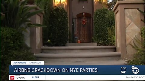 Airbnb to crackdown on unauthorized NYE parties