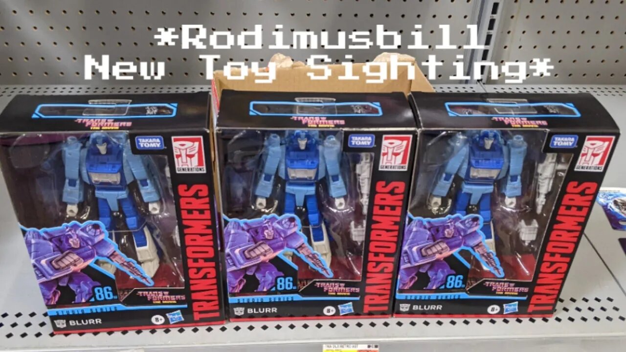 *Rodimusbill New Toy Sighting*Studio Series 86 Blurr, Netflix Bumblebee, Alita-1, RedAlert, Impactor