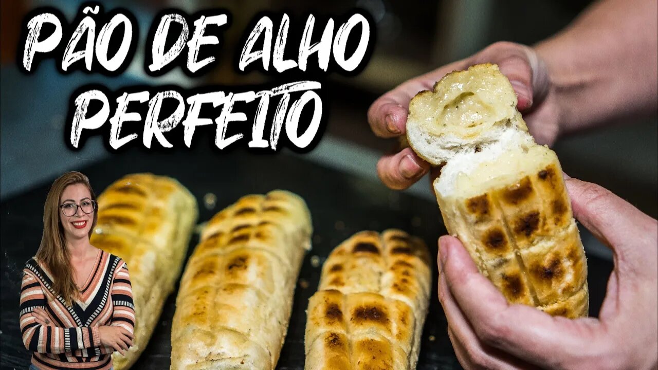 COMO ASSAR PÃO DE ALHO