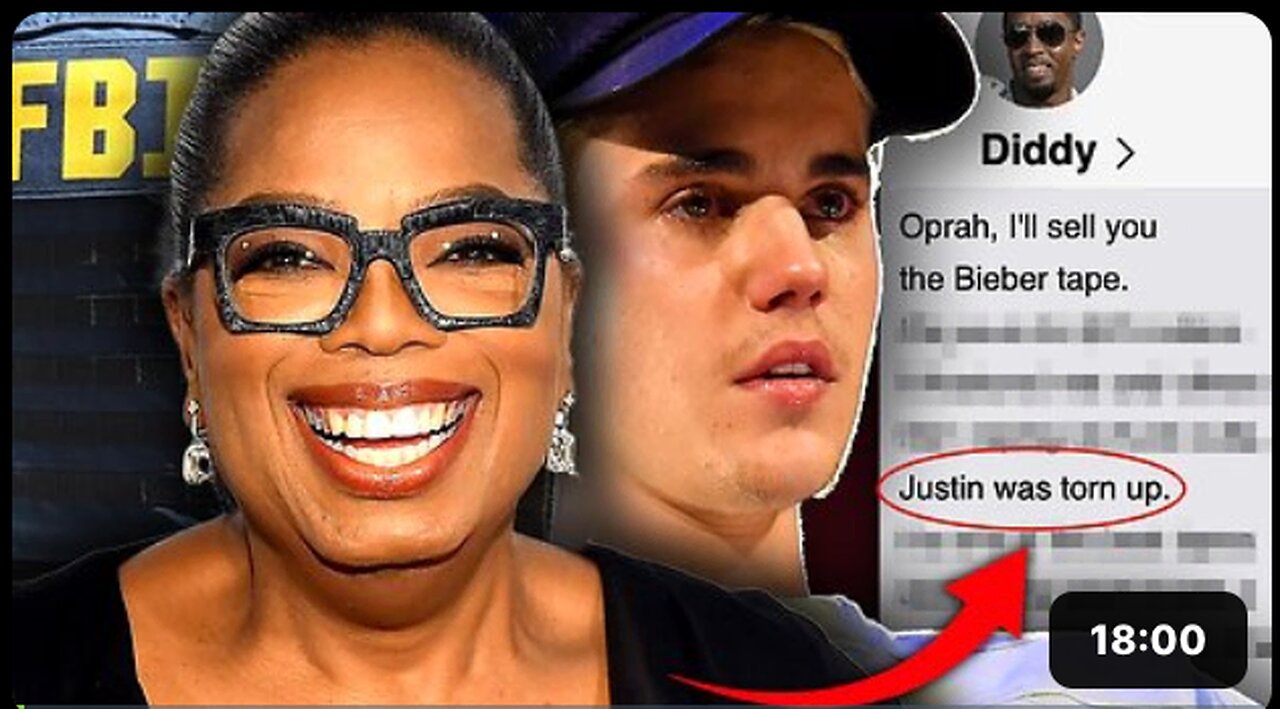 FBI: Oprah Purchased "Sickening" Diddy Tape of Underage Justin Bieber Being Raped