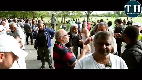 What you call jesus in arabic bible - speaker corner very nice reply