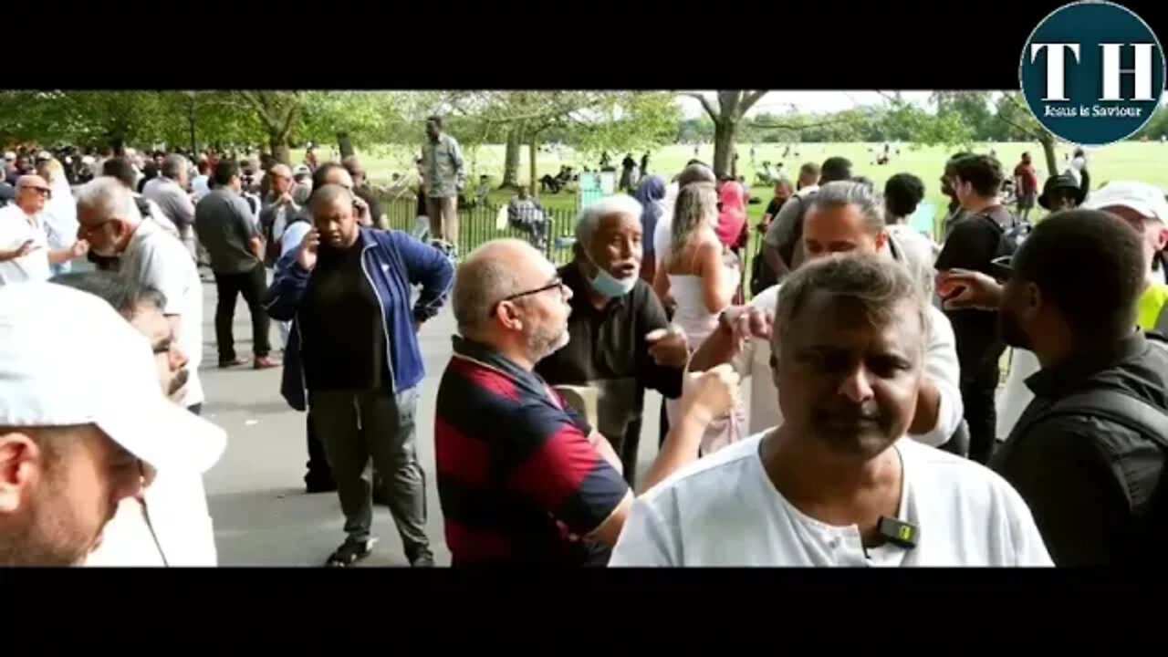 What you call jesus in arabic bible - speaker corner very nice reply