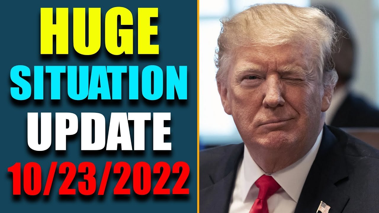 HUGE SITUATION TODAY: JUDY BYINGTON INTEL BIG UPDATE AS OF OCT 23, 2022 - TRUMP NEWS