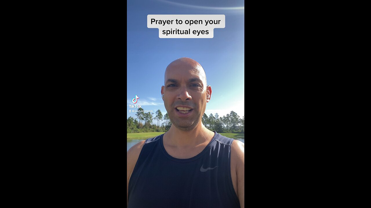 Prayer to open your spiritual eyes