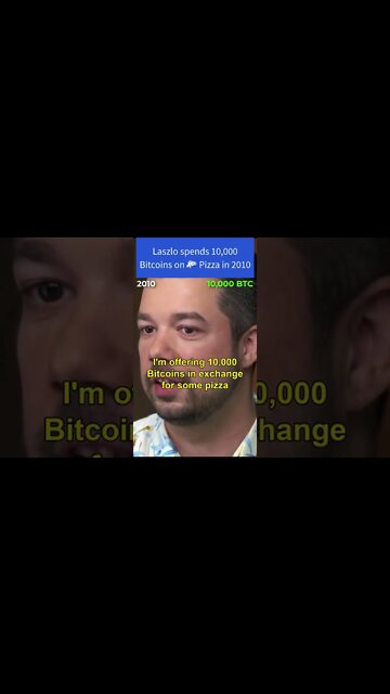 Guy Spends 10,000 Bitcoins in 2010 on TWO Pizzas! 😮 #bitcoinnews