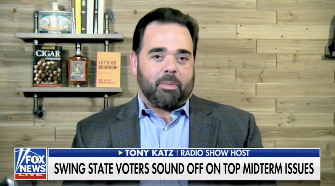 Top Midterm Issues In Swing States - Tony Katz on 'Cross Country' w Lawrence Jones on Fox News