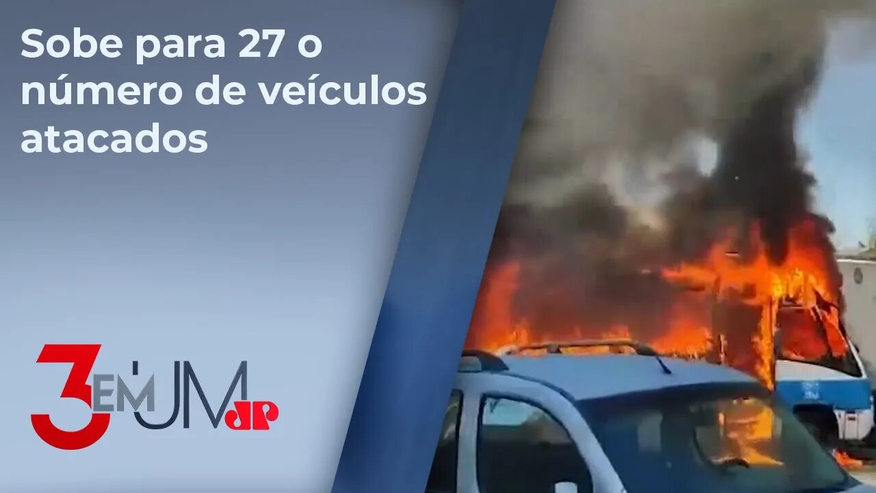 Mais de 40 escolas têm aulas suspensas após incêndios em ônibus no RJ