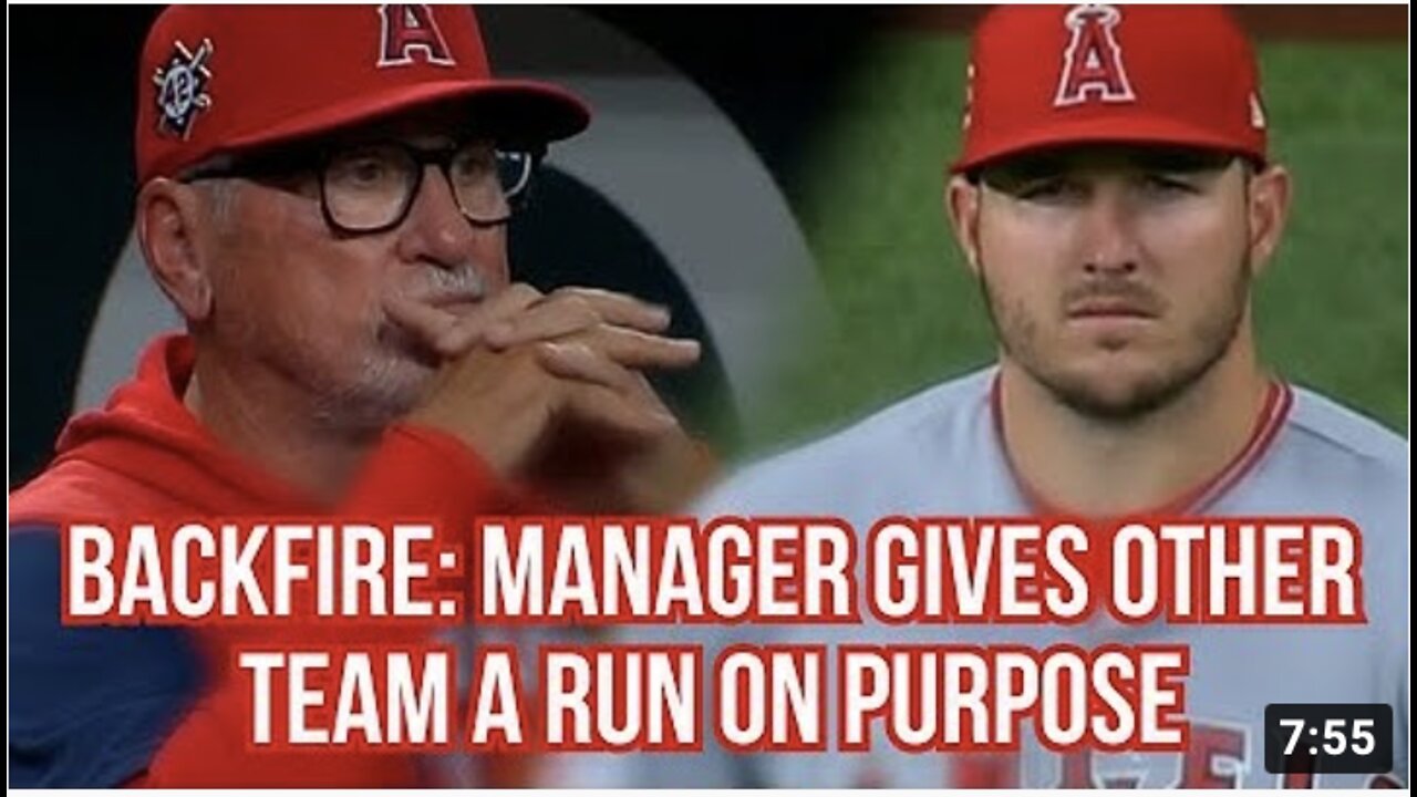 Manager intentionally walks hitter with bases loaded, a breakdown MLB