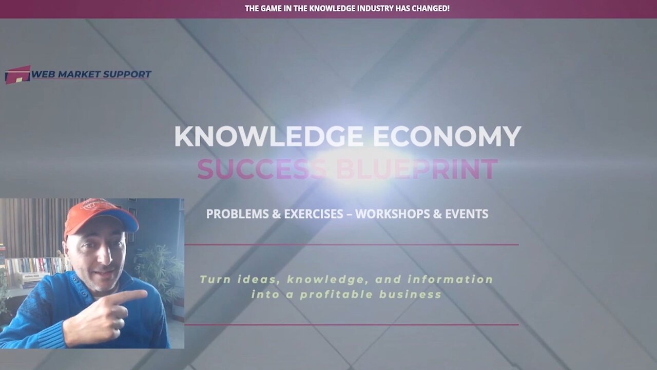 Knowledge Economy Success Blueprint: Workshop #12 Landing Page Teaser