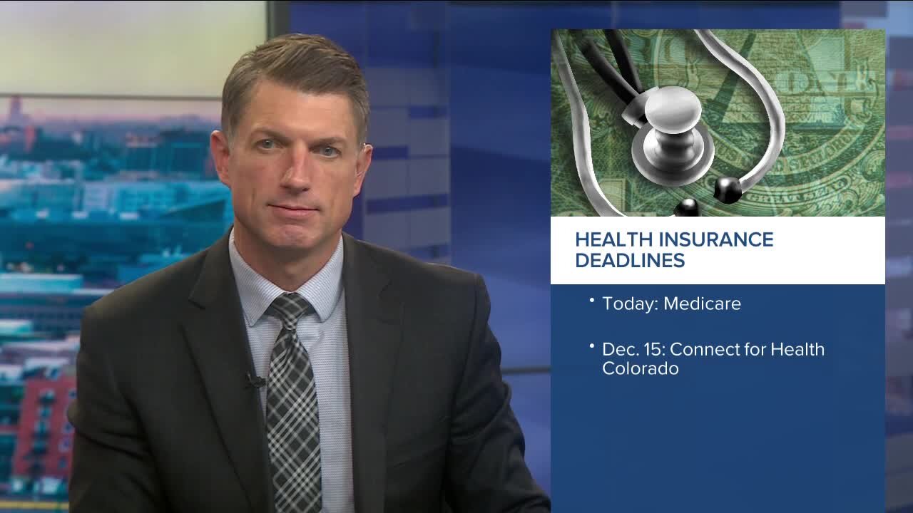Medicare deadline today; State hx plans next week