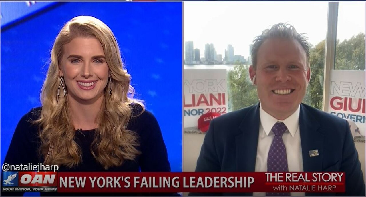 The Real Story - OAN NY Democrat Leadership with Andrew Giuliani