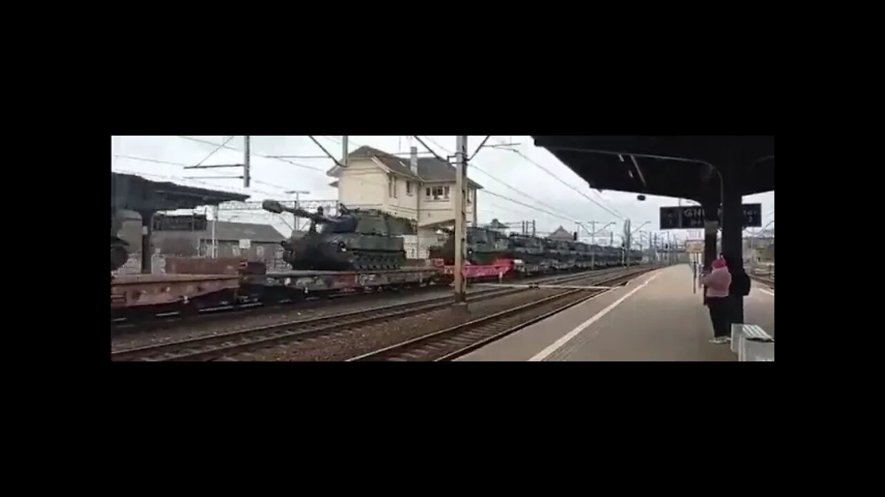 NUMEROUS AMERICAN M109 SELF-PROPELLED HOWITZERS WERE SPOTTED IN POLAND!