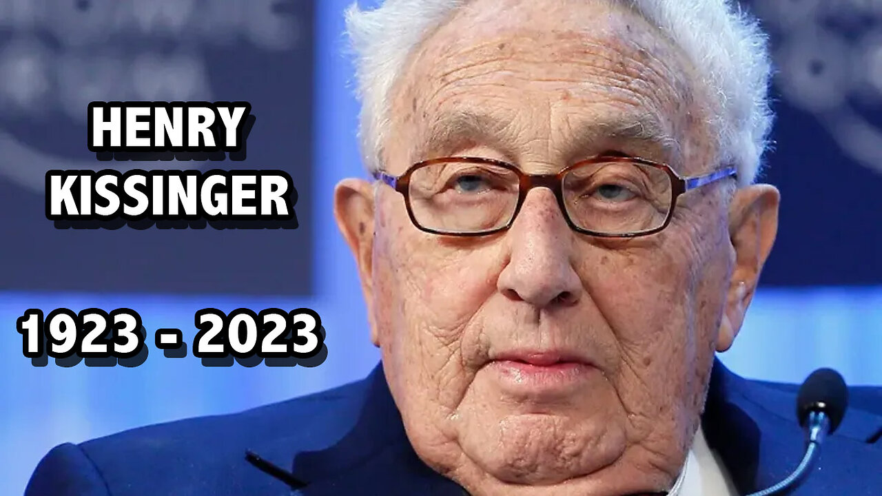 Henry Kissinger DEAD at age 100 💀⚰️😈