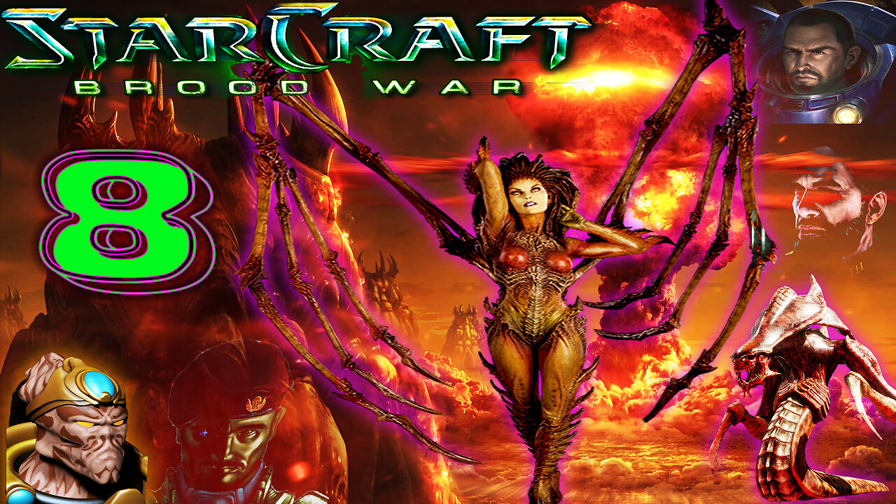 [2017] 🌌 Starcraft: Brood War 🌌 ☄️Zerg Campaign☄️Here We go Again #8