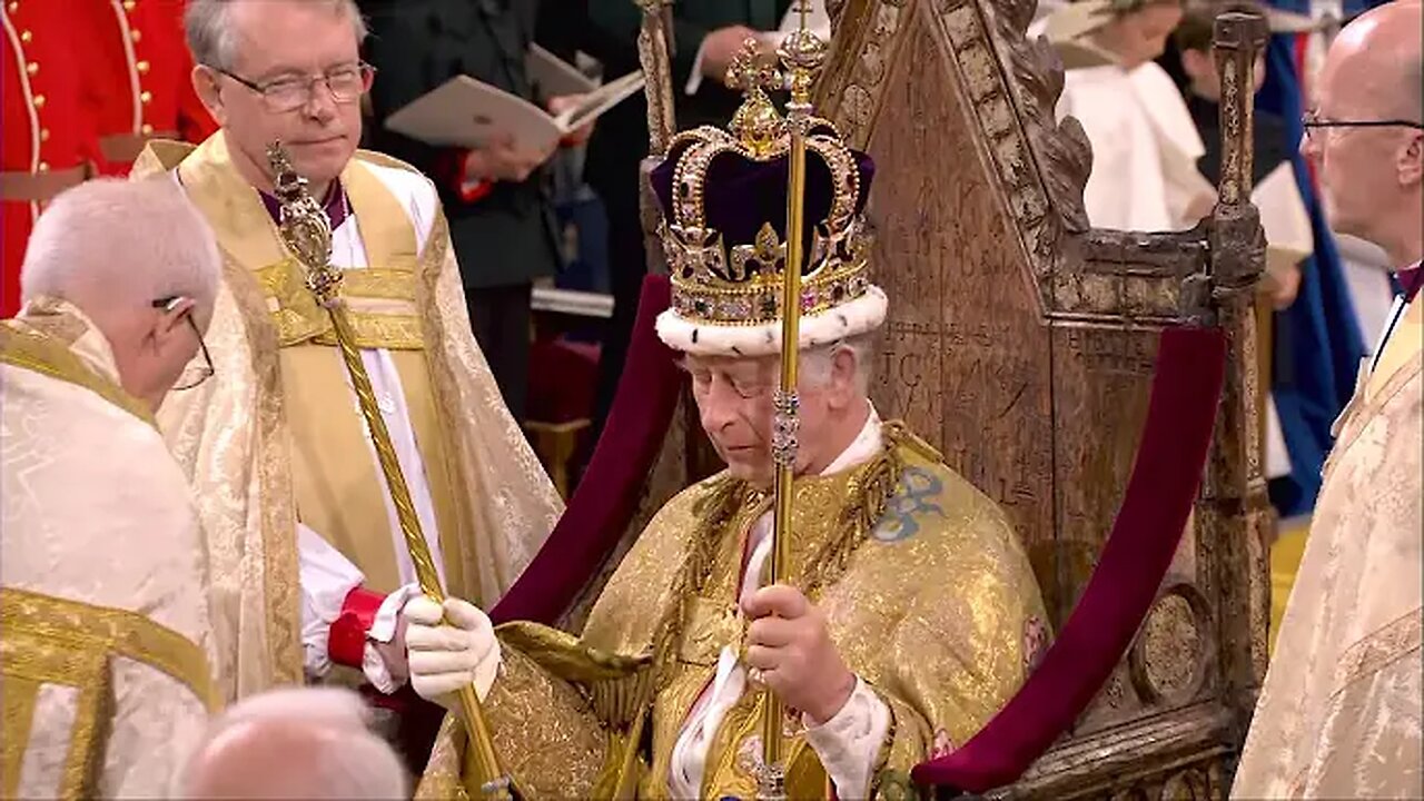 Watch King Charles' Crowning During Coronation