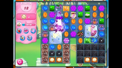 Candy Crush Level 2947 Talkthrough, 25 Moves 0 Boosters
