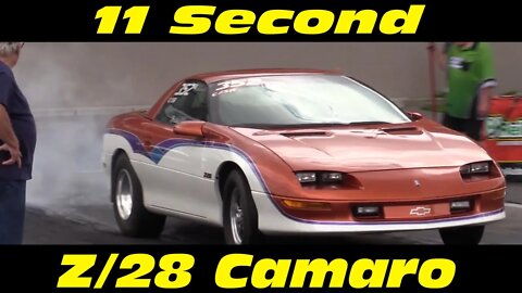 11 Second Stock Eliminator Z28 JEGS SPEEDWeek