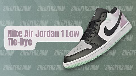 Nike Air Jordan 1 Low Tie-Dye - DM1199-100 - @SneakersADM