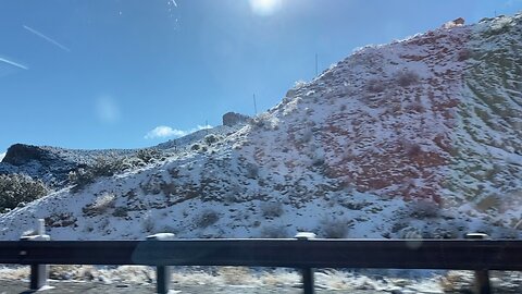 Snow in Bullhead AZ