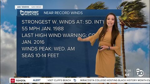 ABC 10News Weather with Meteorologist Angelica Campos