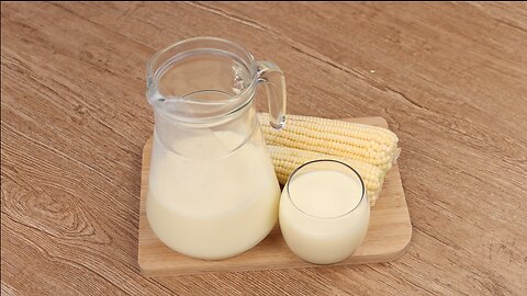 Creamy corn juice, easy and very delicious