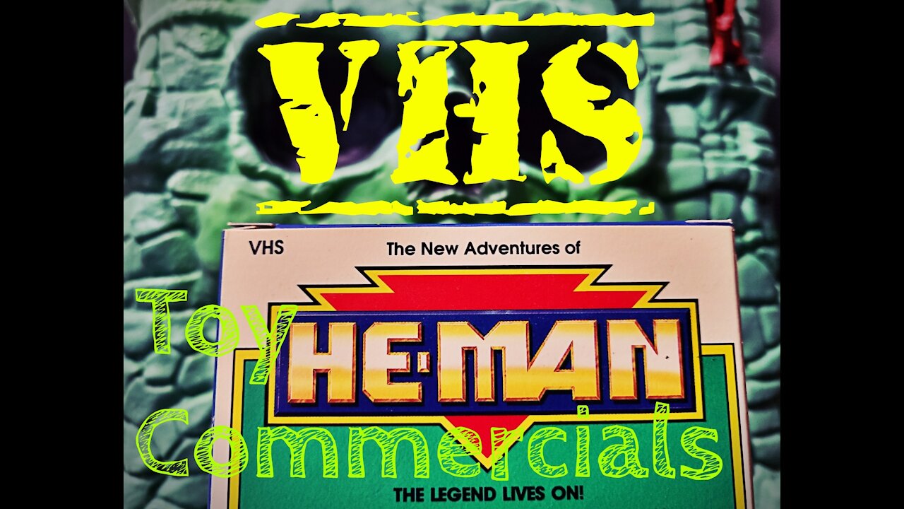 The New Adventures of He-Man VHS Toy Commercials