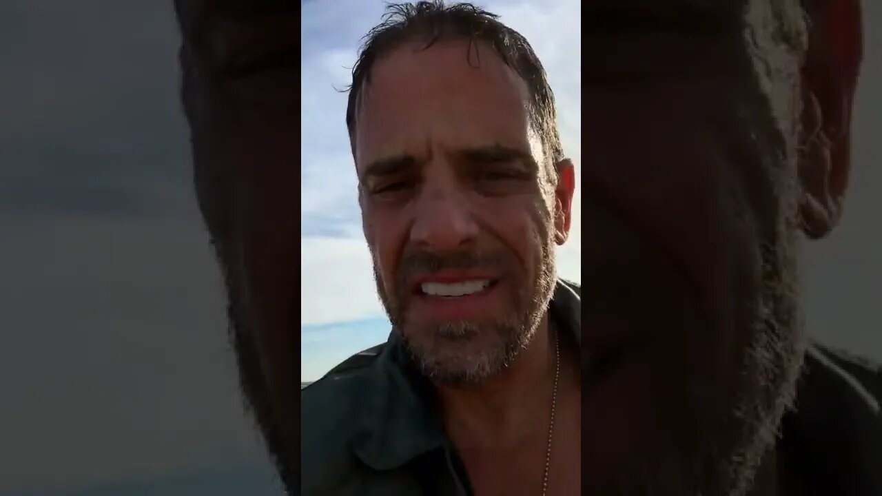 Hunter Biden tweaking out with escort on the beach