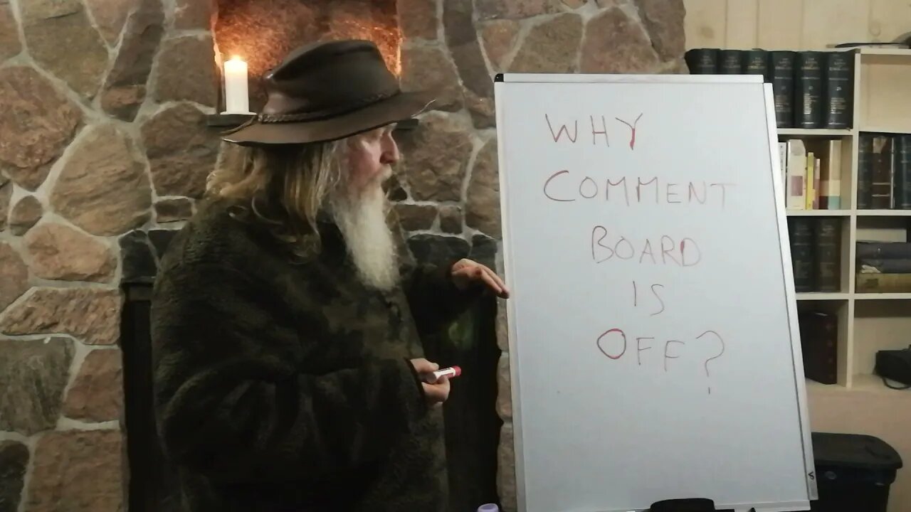488-1121 WHY COMMENT BOARD IS OFF ?