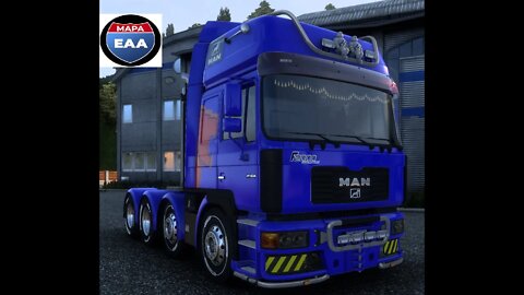 CAPÃO BONITO/SP x MORRETES/PR - EAA 6 4 - EURO TRUCK SIMULATOR 2 1.43