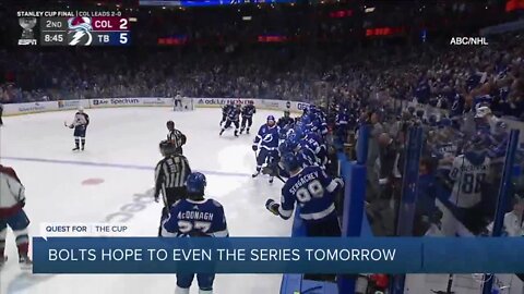 Lightning look to even series in Game 4