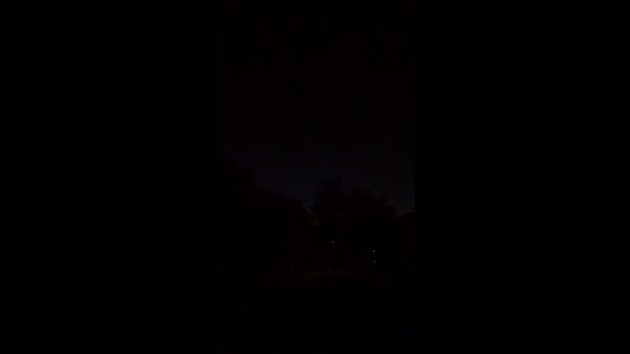 Strange audio captured while filming ufo