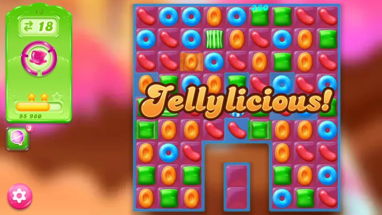 Candy Crush Jelly Saga Level 13