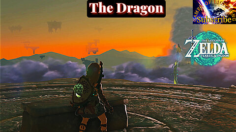 Dragon Parts the Clouds - Tears of the Kingdom