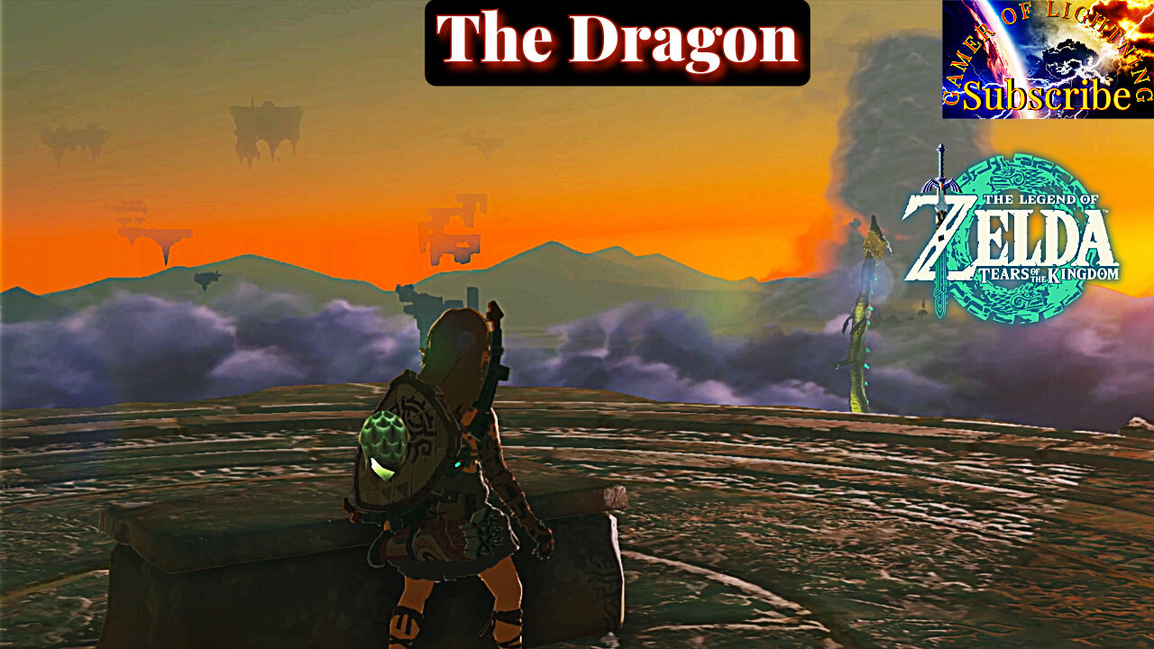 Dragon Parts the Clouds - Tears of the Kingdom