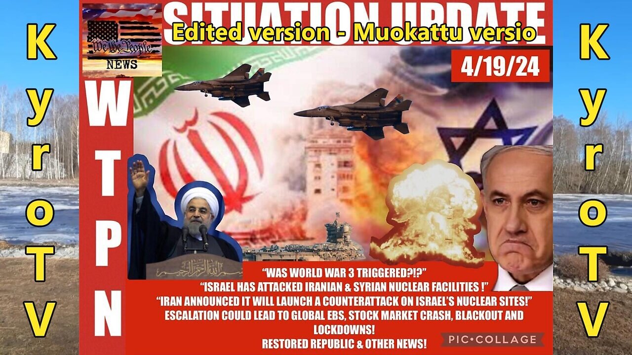 Situation Update - April 19, 2024 (edited version) (Swedish subtitles)
