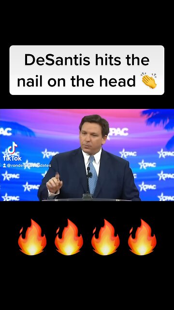 This is what makes Ron DeSantis so great!