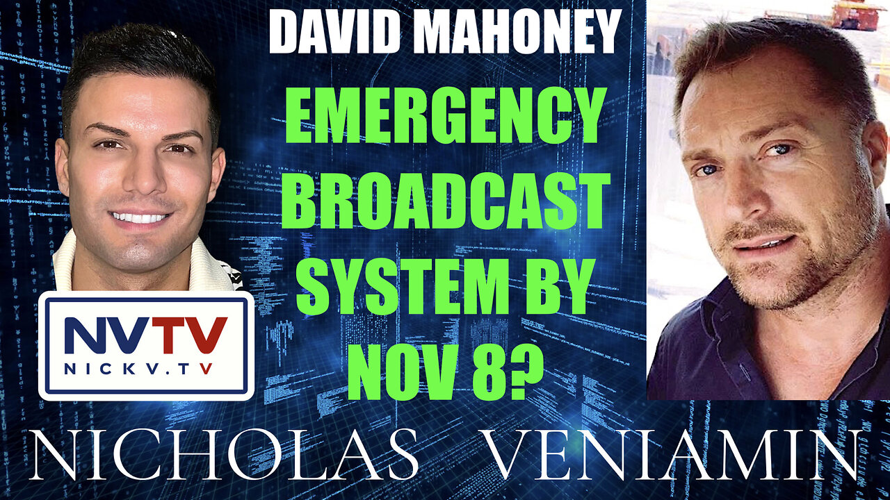 David Mahoney Discusses EBS Before November 8 with Nicholas Veniamin