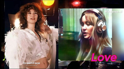 Abba - Agnetha & Frida - Johnny Angel - (Bubblerock AI Video) - HD