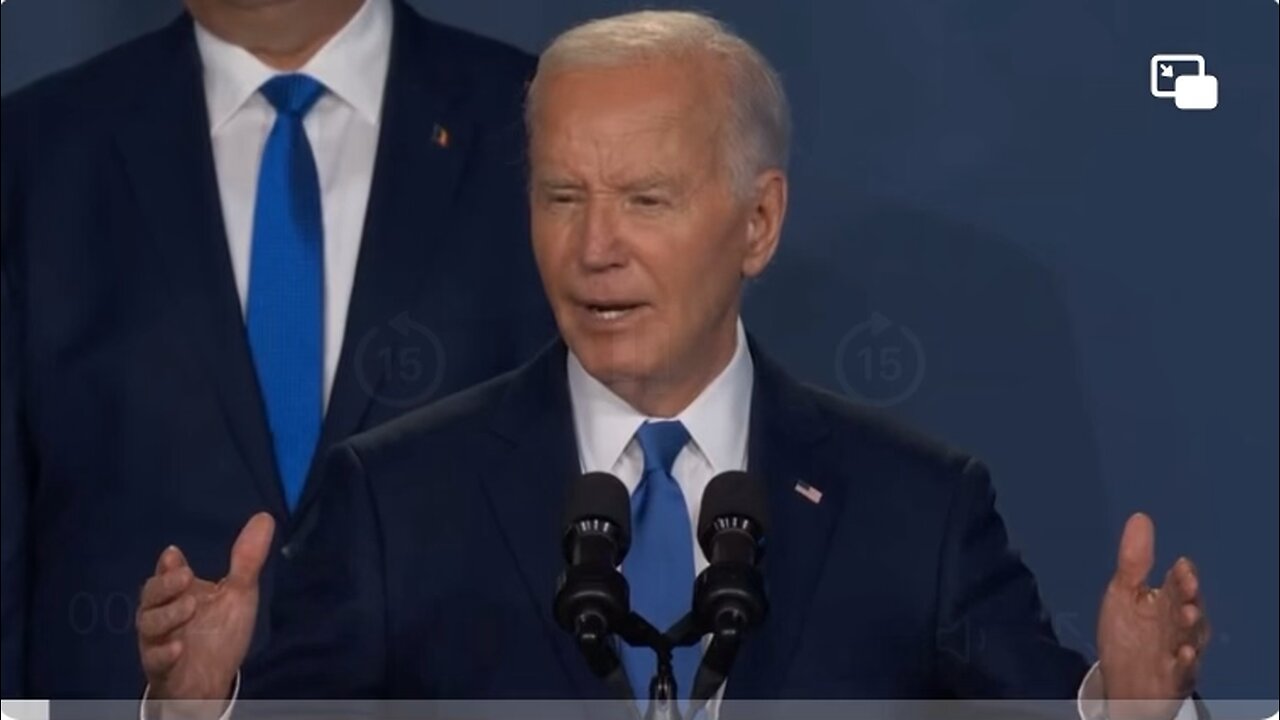 Crazy Joe Calls Zelensky “President Putin”