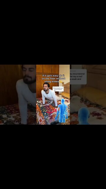 Do this to get toned arms (yoga)