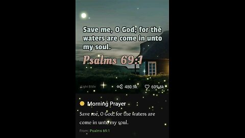 Psalms 69:1 (KJV)