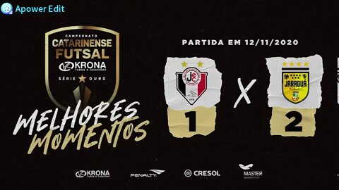 JEC FUTSAL 1X2 JARAGUÁ - MELHORES MOMENTOS