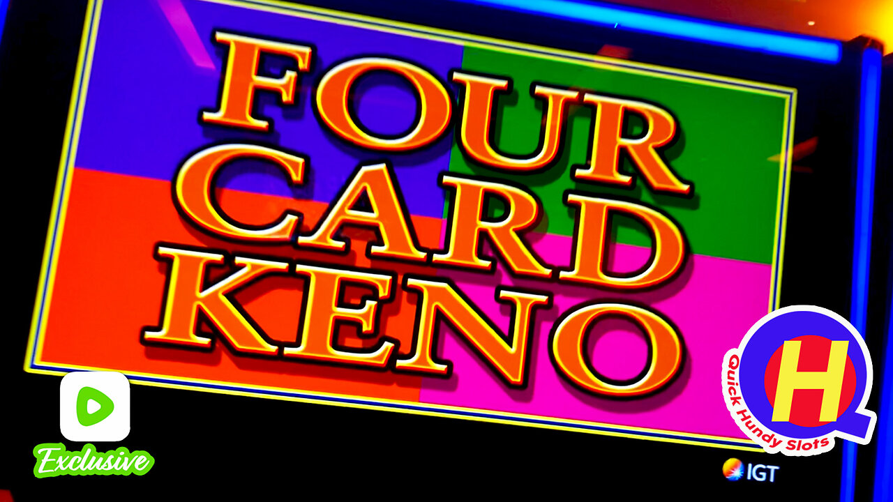 Rumble Exclusive! 4-Card KENO! QHS Free Play May: Day 16