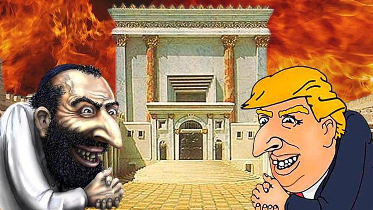 Pedophile Psyop Trump Is The Fake Jewish Messiah Silver Crowned! You Have Been Warned!