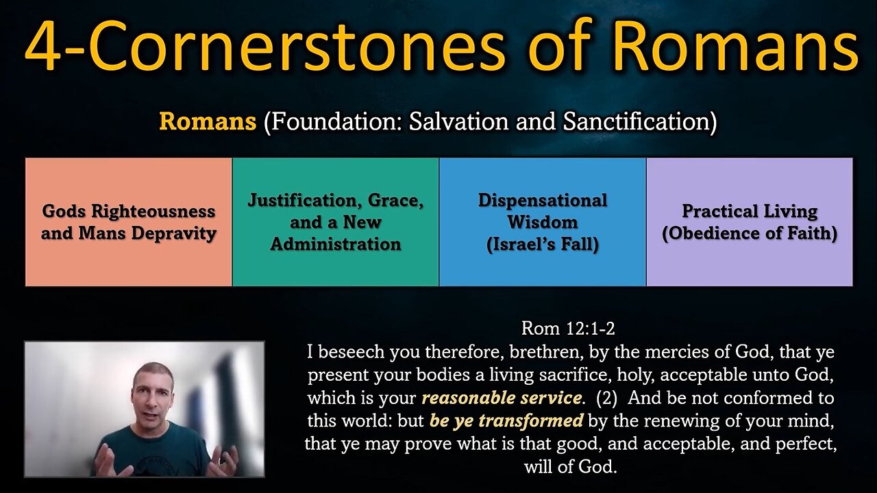 The 4 Cornerstones of the Romans Foundation (Part 5)