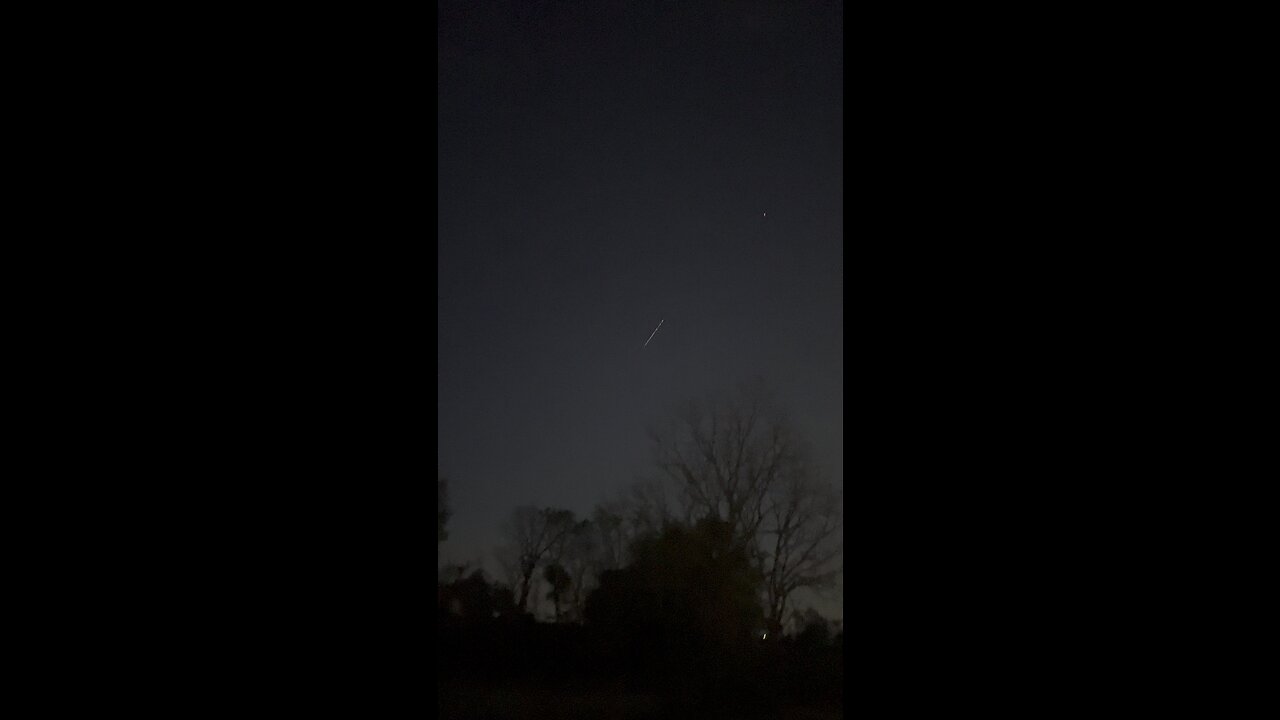 Something coming down