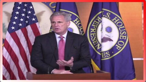 Kevin Mccarthy Holds Briefing After Pulling 5 Members From Pelosi's J6 Committee - 2585