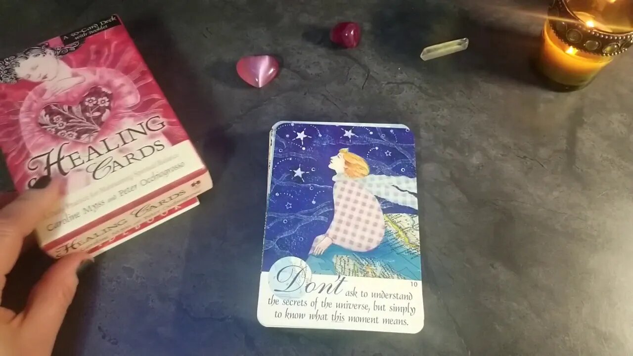 Healing Cards Deck Flip Through + Reading