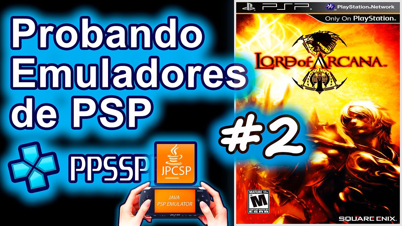 Probando Emuladores de la PSP (Instalación y configuración básica de JPCSP, 2024) #2
