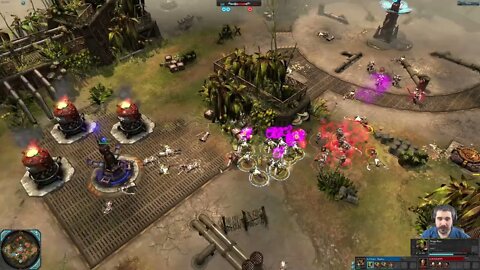 Ls Choko Bambas (Mek Boy) vs LOUDER (Sorcerer) || Dawn of War 2